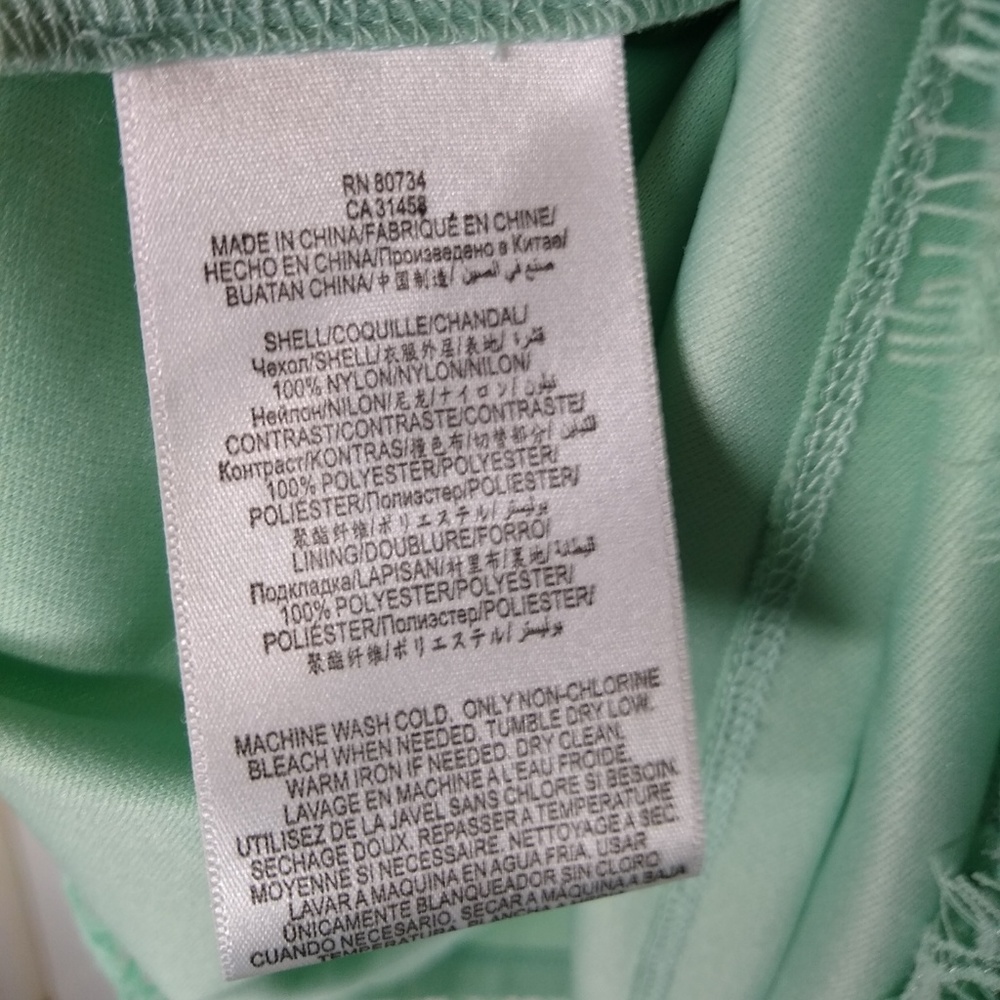 BCBG PARIS MINT GREEN LACE LILLIAN DRESS SIZE 6 - Picture 7 of 8